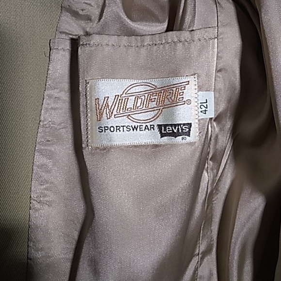 Men's Levi's Wildfire Sportswear Jacket (42l) - Picture 3 of 4